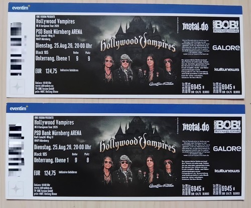 Hollywood vampires - 2x,