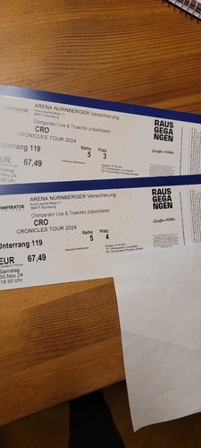 Cro cronicles nürnberg - cro,