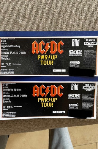 Tickets stehplatz - 2x,