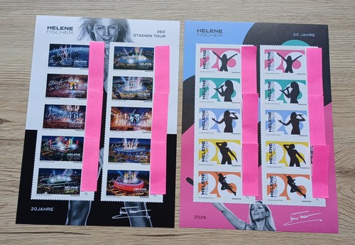 Briefmarken helene fischer - briefmarken,